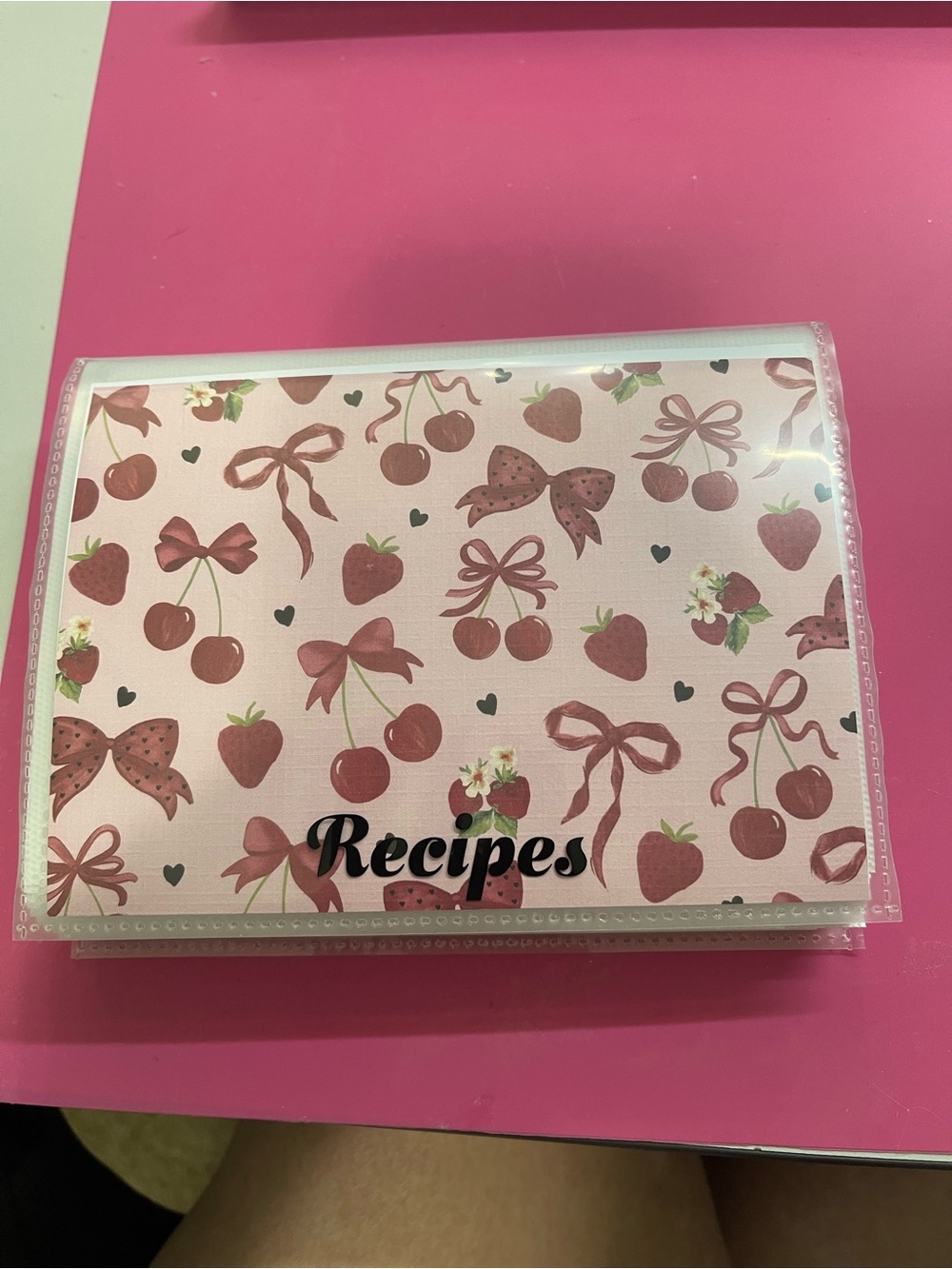 Handmade Recipe Book